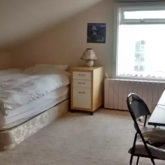 second floor, big room #1 / önnur hæð, stærra herbergi #1