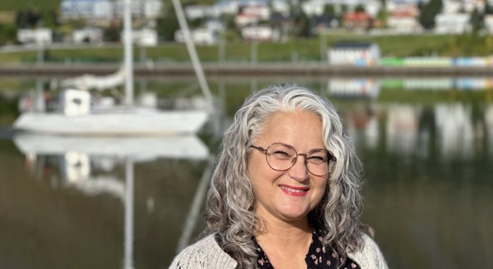 Bjarney Ingibjörg Gunnlaugsdóttir, verkefnastjóri Háskólaseturs Vestfjarða og umsjónarmaður Vísindap…
