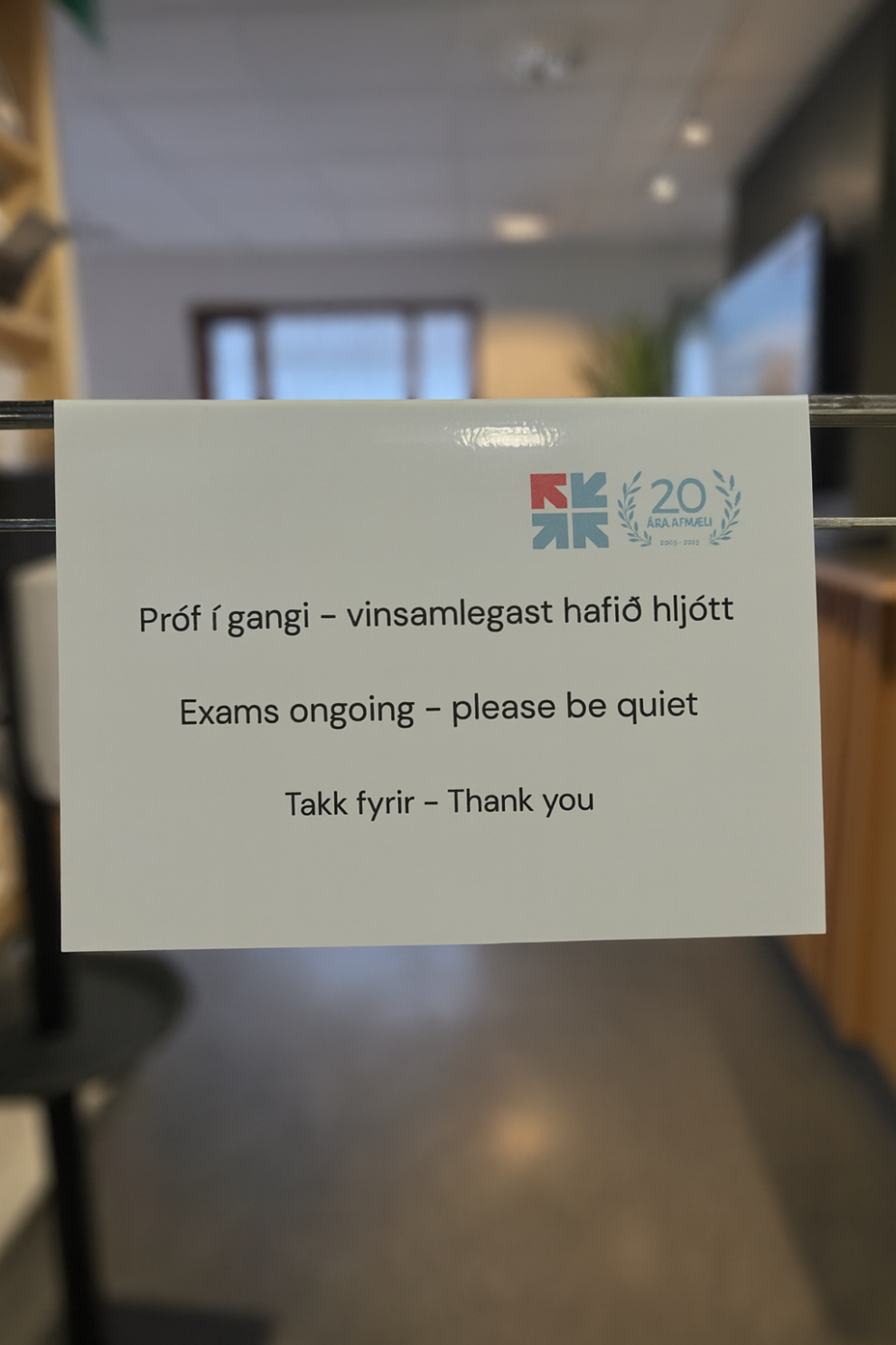 Distance Exam Season Starting at UW