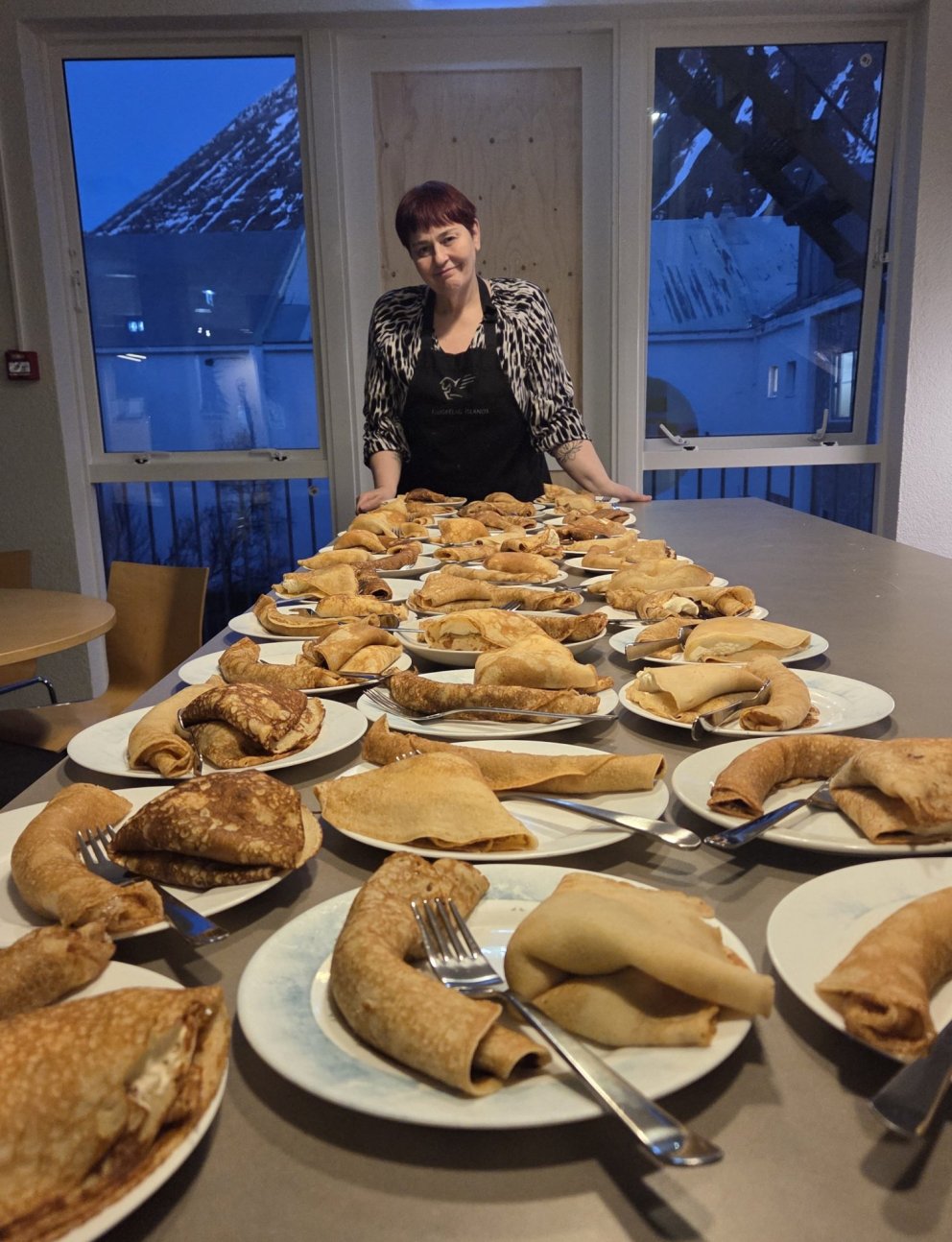 Gunna Sigga and her fabulous pancakes