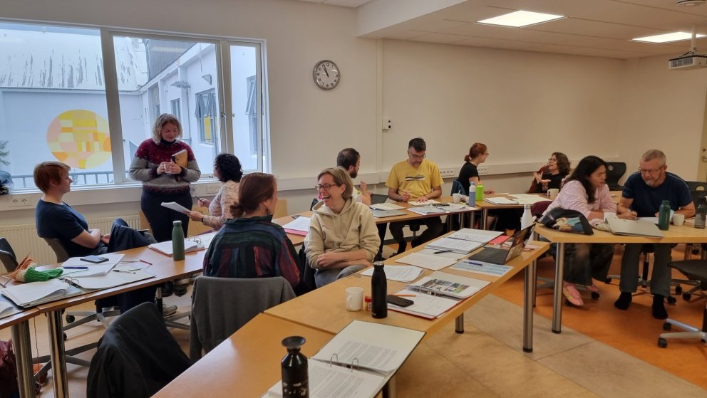 Icelandic Courses in Full Swing