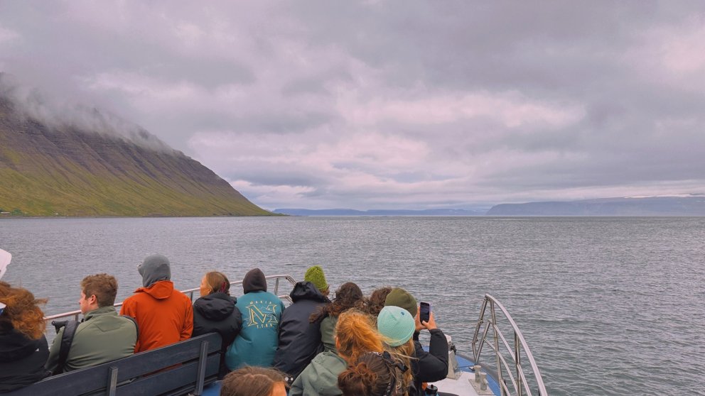 Nýnemaferð í Vigur