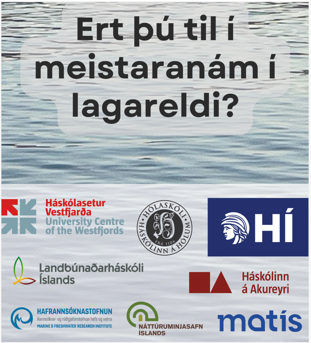 Nýtt meistaranám i lagareldi