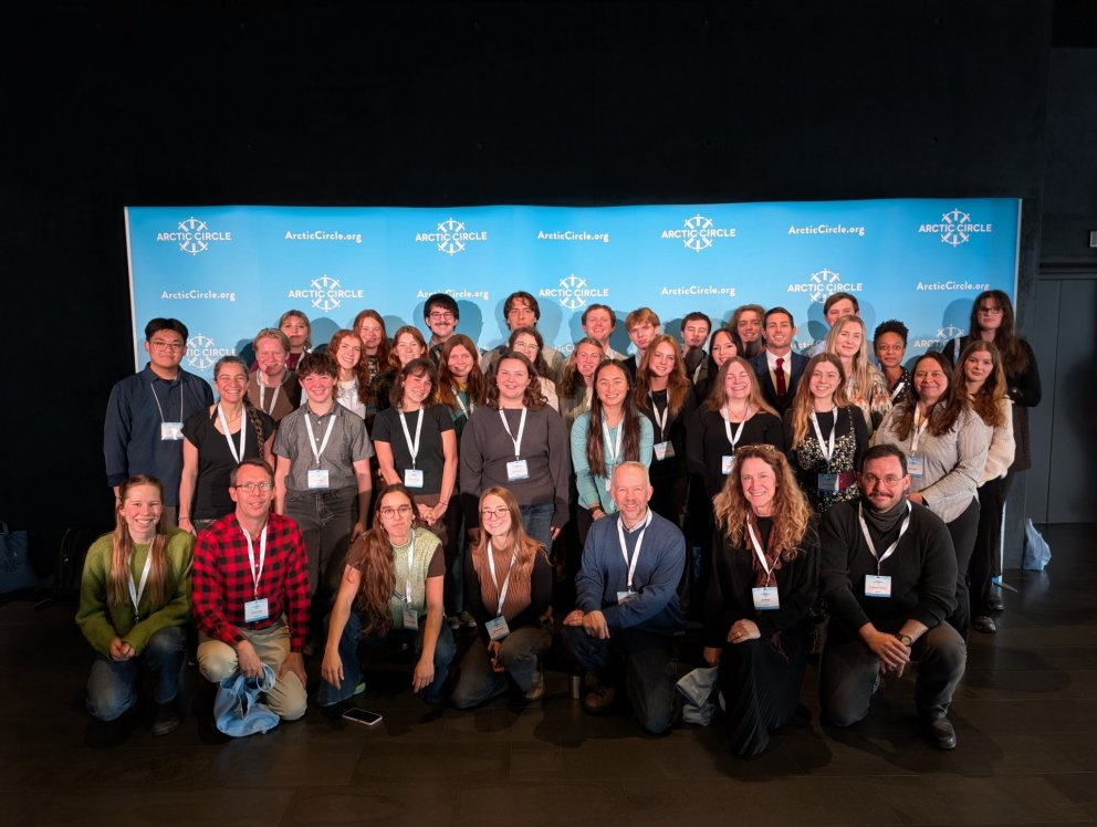 UW student group and staff at Arctic Circle 2026