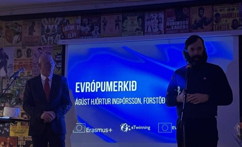 Give Icelandic A Chance receives the European Language Label