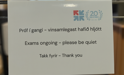 Distance Exam Season Starting at UW