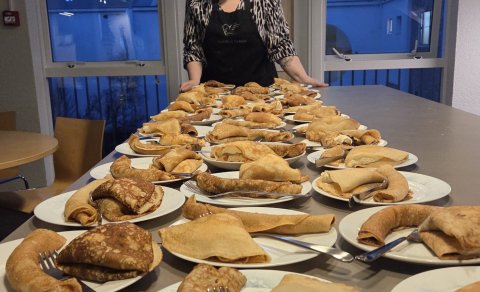 Gunna Sigga and her fabulous pancakes