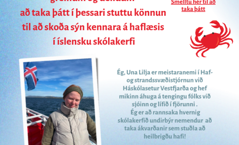 UW Student Researches Ocean Literacy