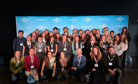 UW student group and staff at Arctic Circle 2026